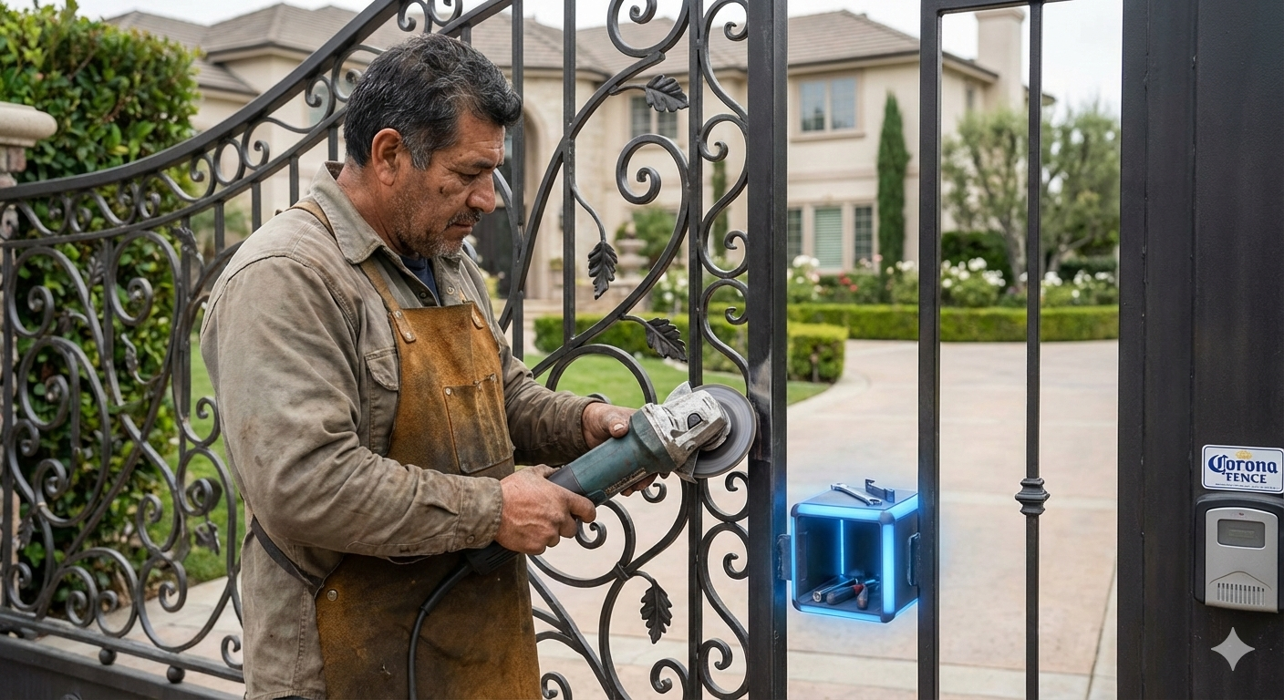 Custom fencing installation in Chino Hills, CA