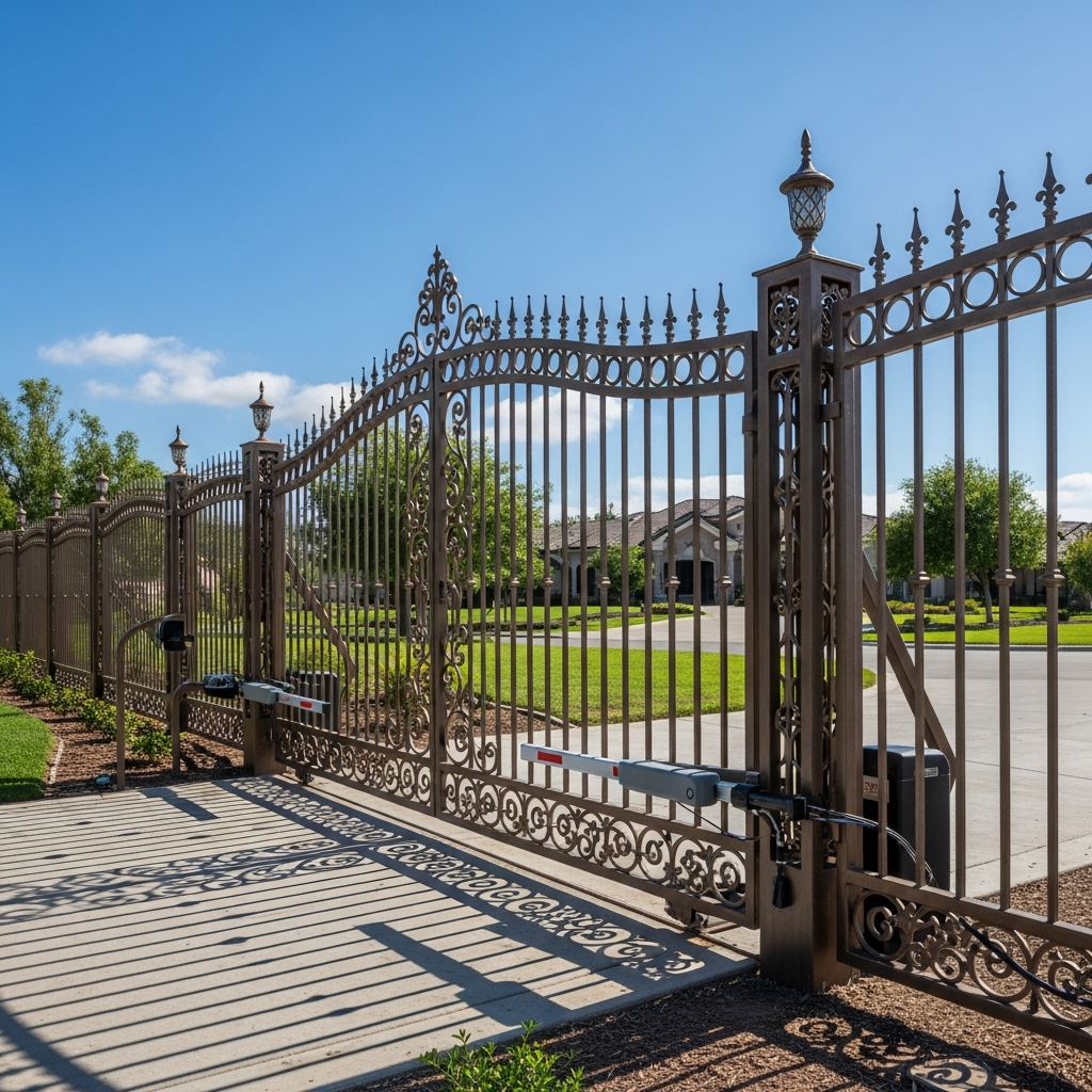 Custom fencing installation in Hemet, CA