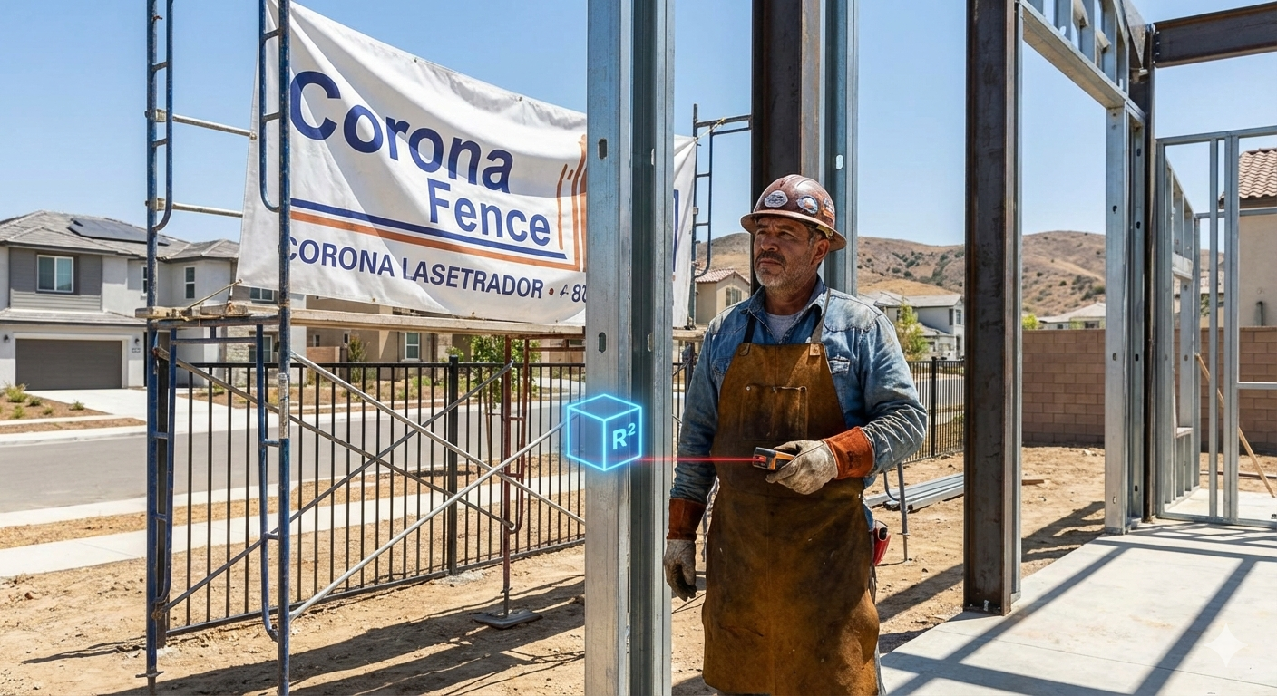 Custom fencing installation in Menifee, CA