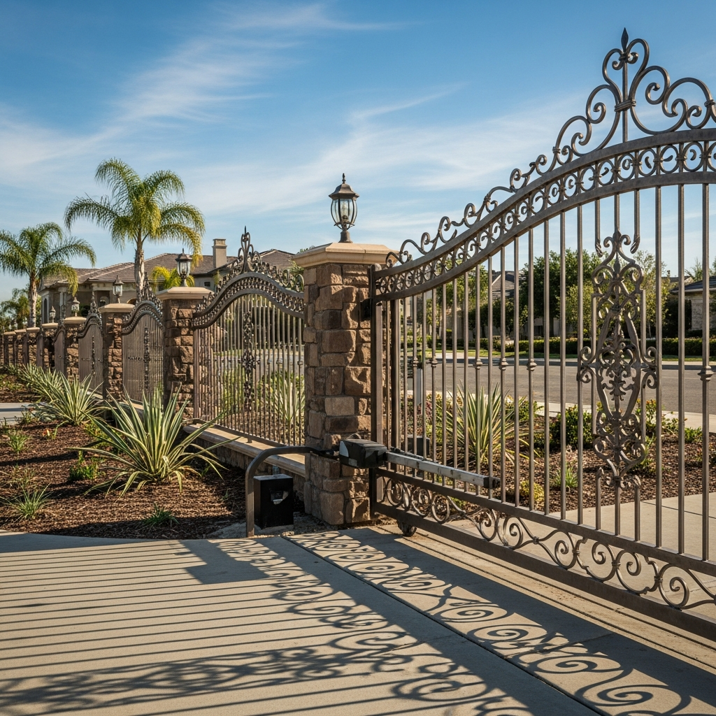 Custom fencing installation in Moreno Valley, CA