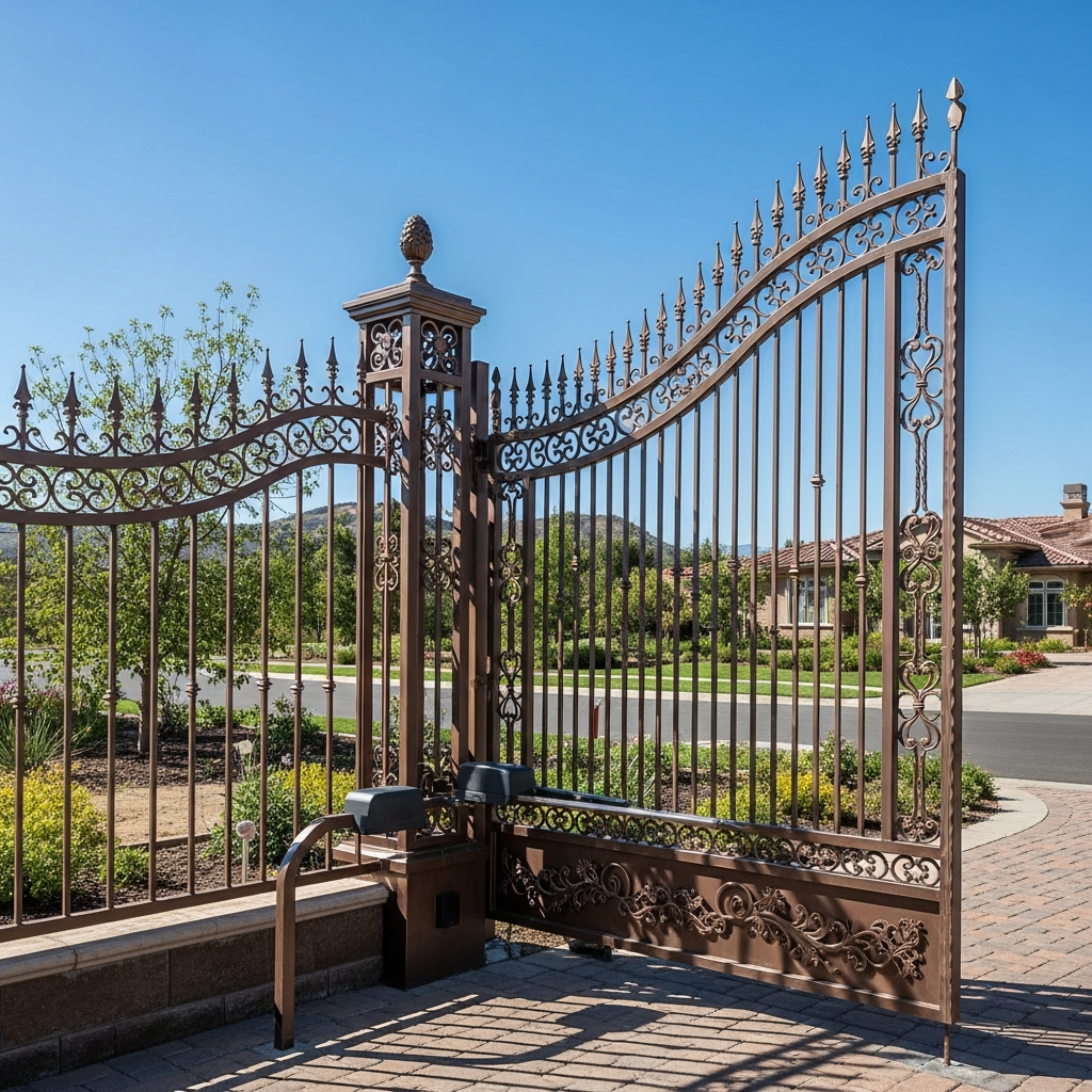 Custom fencing installation in Murrieta, CA