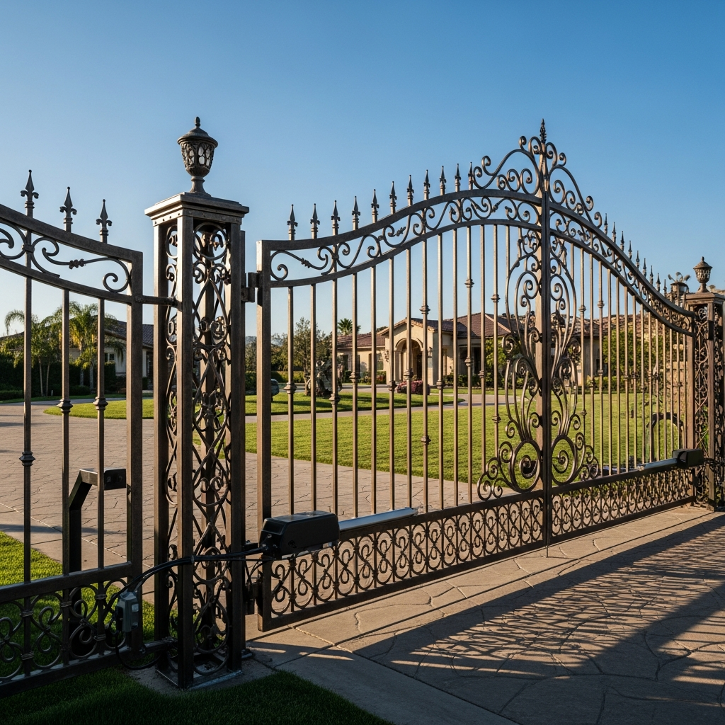 Custom fencing installation in Perris, CA