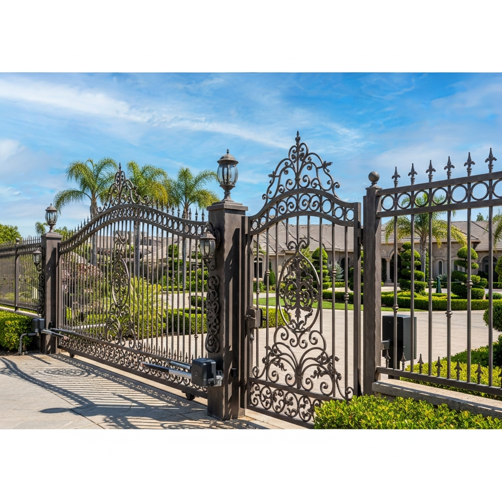 Custom fencing installation in Upland, CA